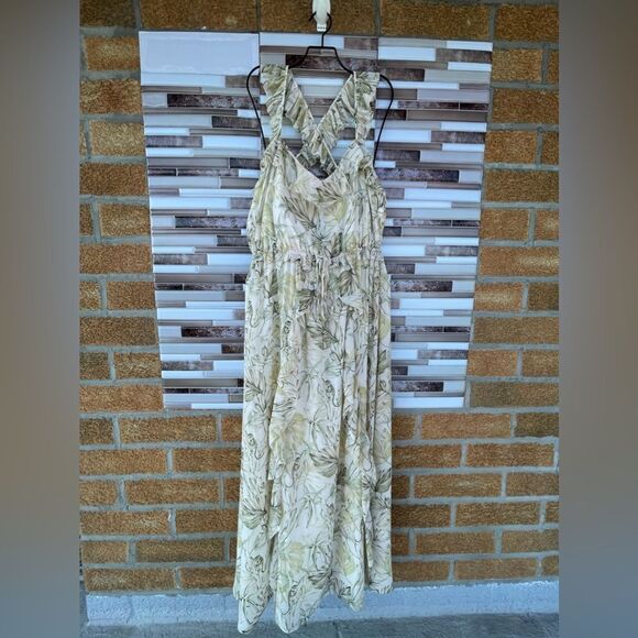 Gal Meets Glam Cheryl Ruffled Maxi Dress 12 - Picture 3 of 14